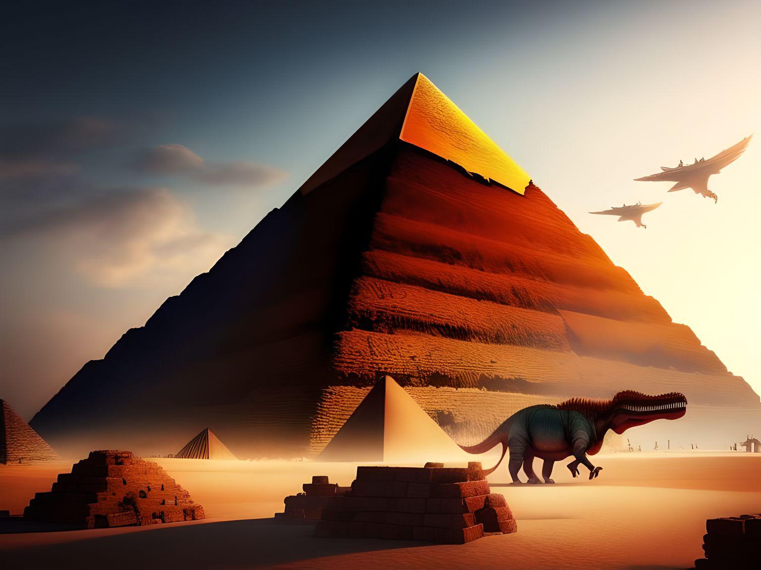 Dinosaurs Helped Build The Pyramids